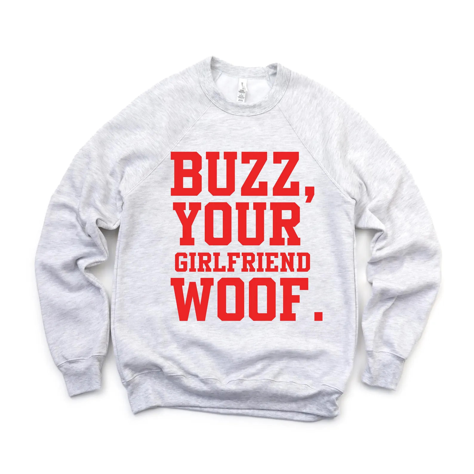 Buzz Your Girlfriend Woof Sweatshirt. Funny Christmas Sweatshirt. Home Alone Shirt. - Etsy | Etsy (US)