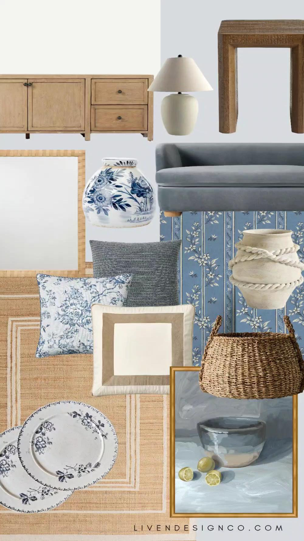 Classic blues for the home. Home decor. Ceramic lamp. Blue and white ginger jar. Chinoiserie. Still life fruit art. Throw pillows. Target decor. Floral dinnerware. Woven floor basket 

#LTKSeasonal #LTKHome #LTKSaleAlert