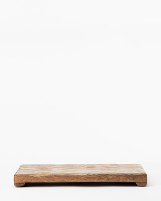 Mango Wood Rectangular Pedestal Small | McGee & Co. (US)