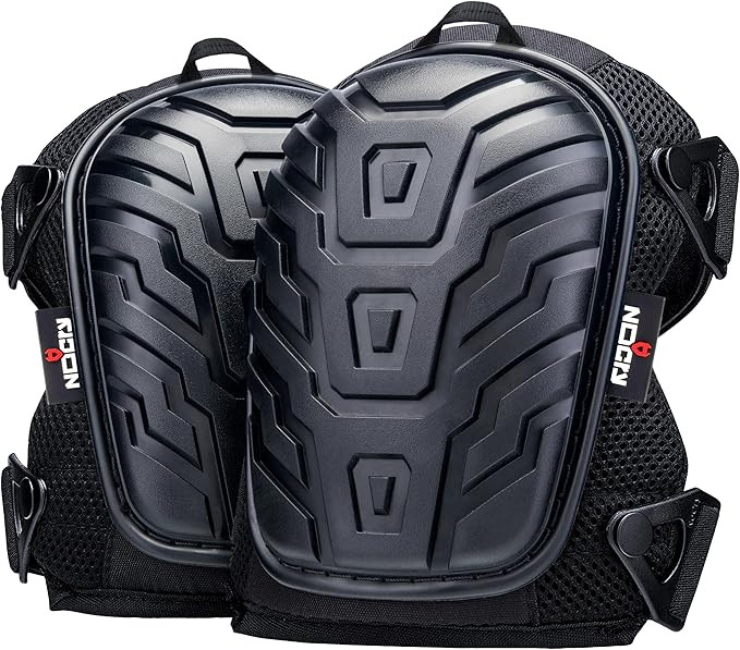 NoCry Professional Gel Knee Pads for Work with Soft Foam and Gel Cushion — Heavy Duty Cap, Rein... | Amazon (US)