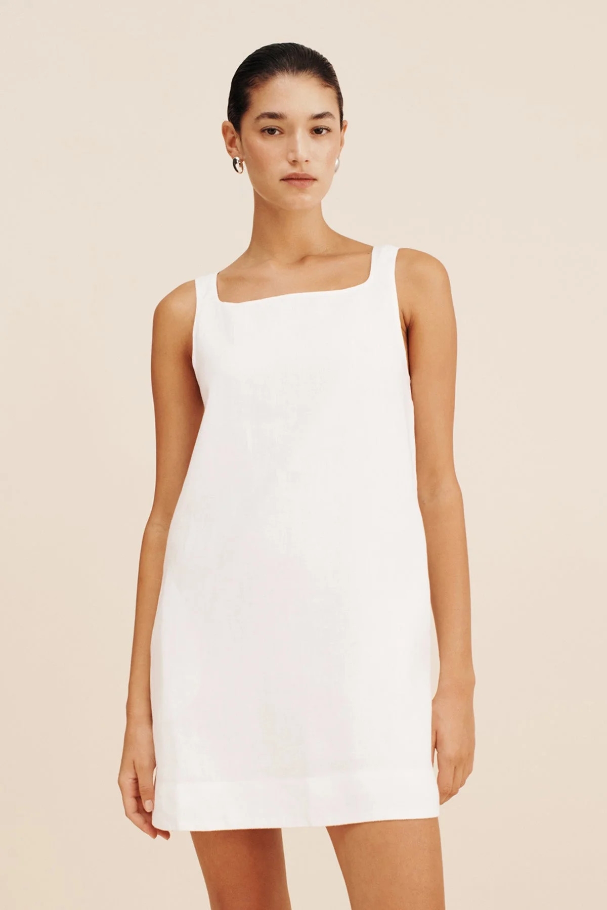 VAL MINI DRESS - IVORY | POSSE (US)