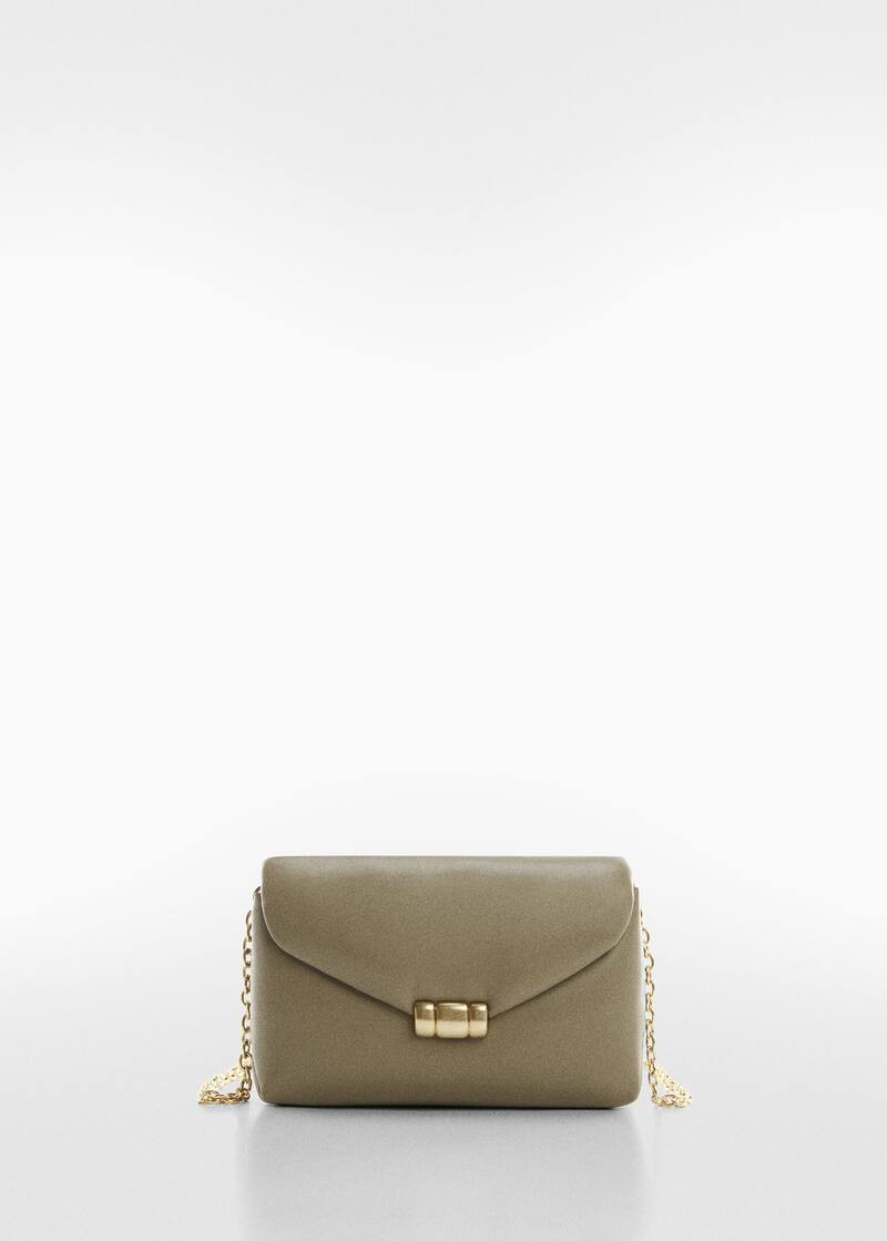 Quilted bag with chain handle -  Women | Mango USA | MANGO (US)