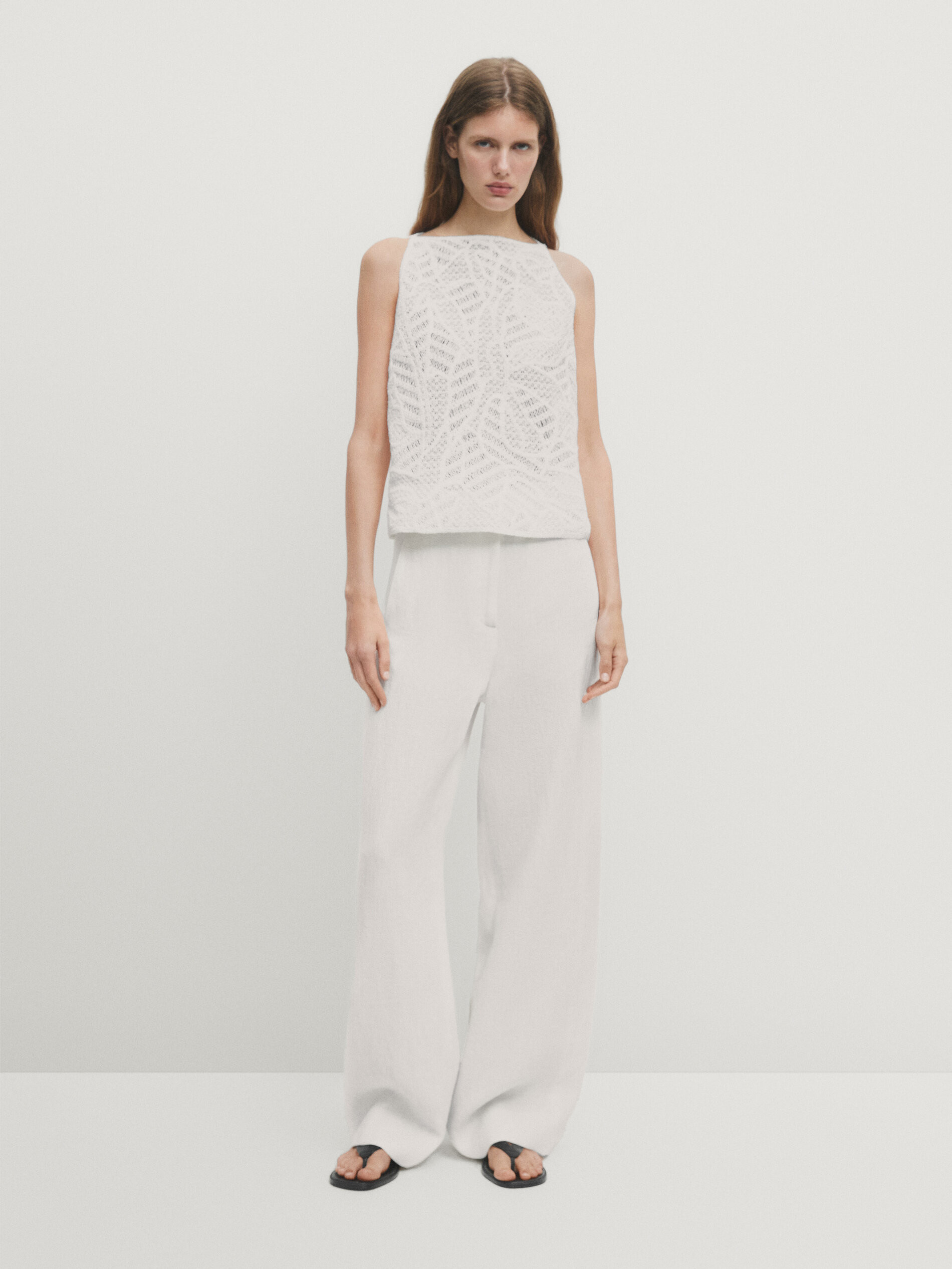 Crochet top | Massimo Dutti US