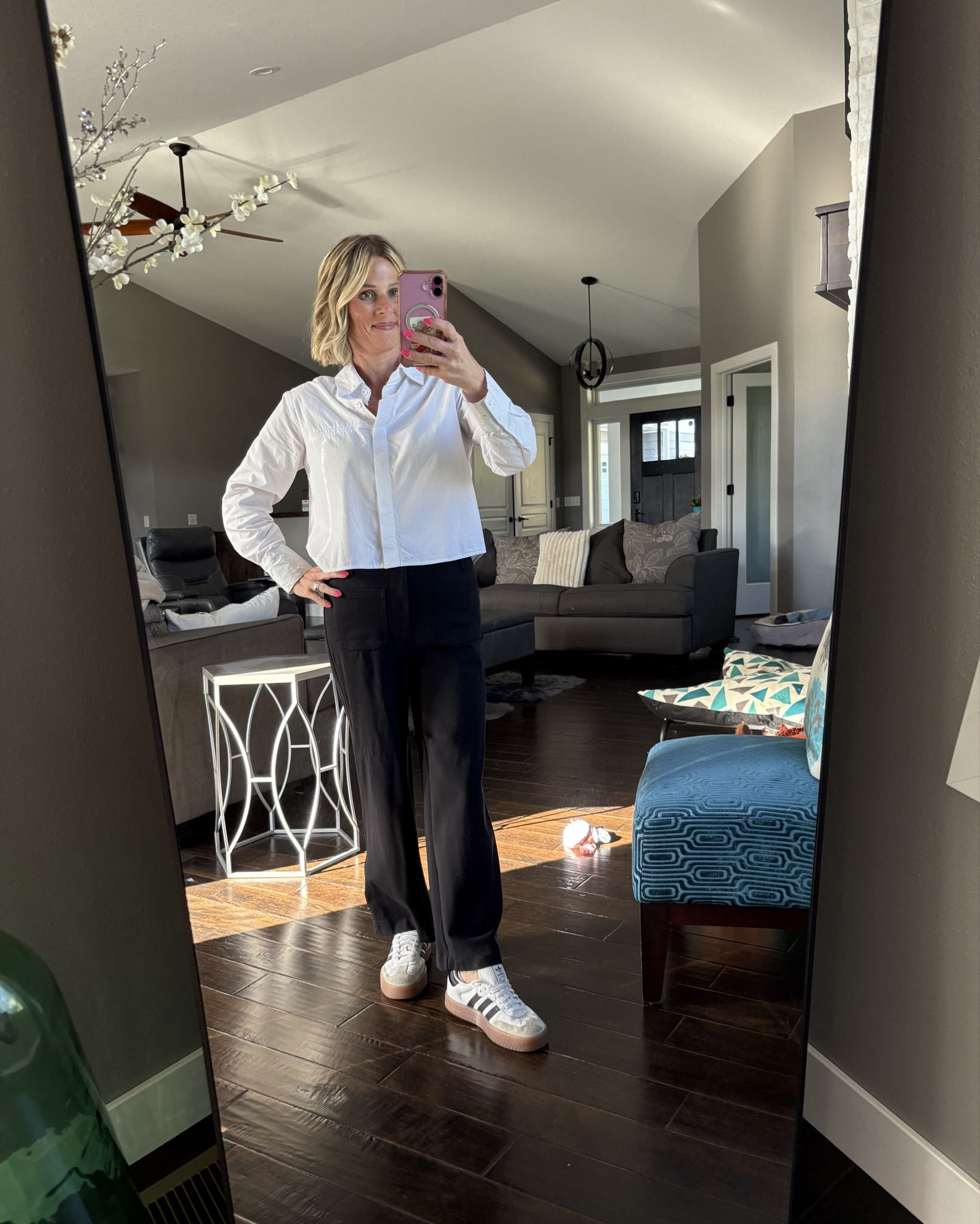Ready for the day! Staple pieces made the perfect fit for today!

#LTKgrwm #LTKdayinmylife #LTKootd