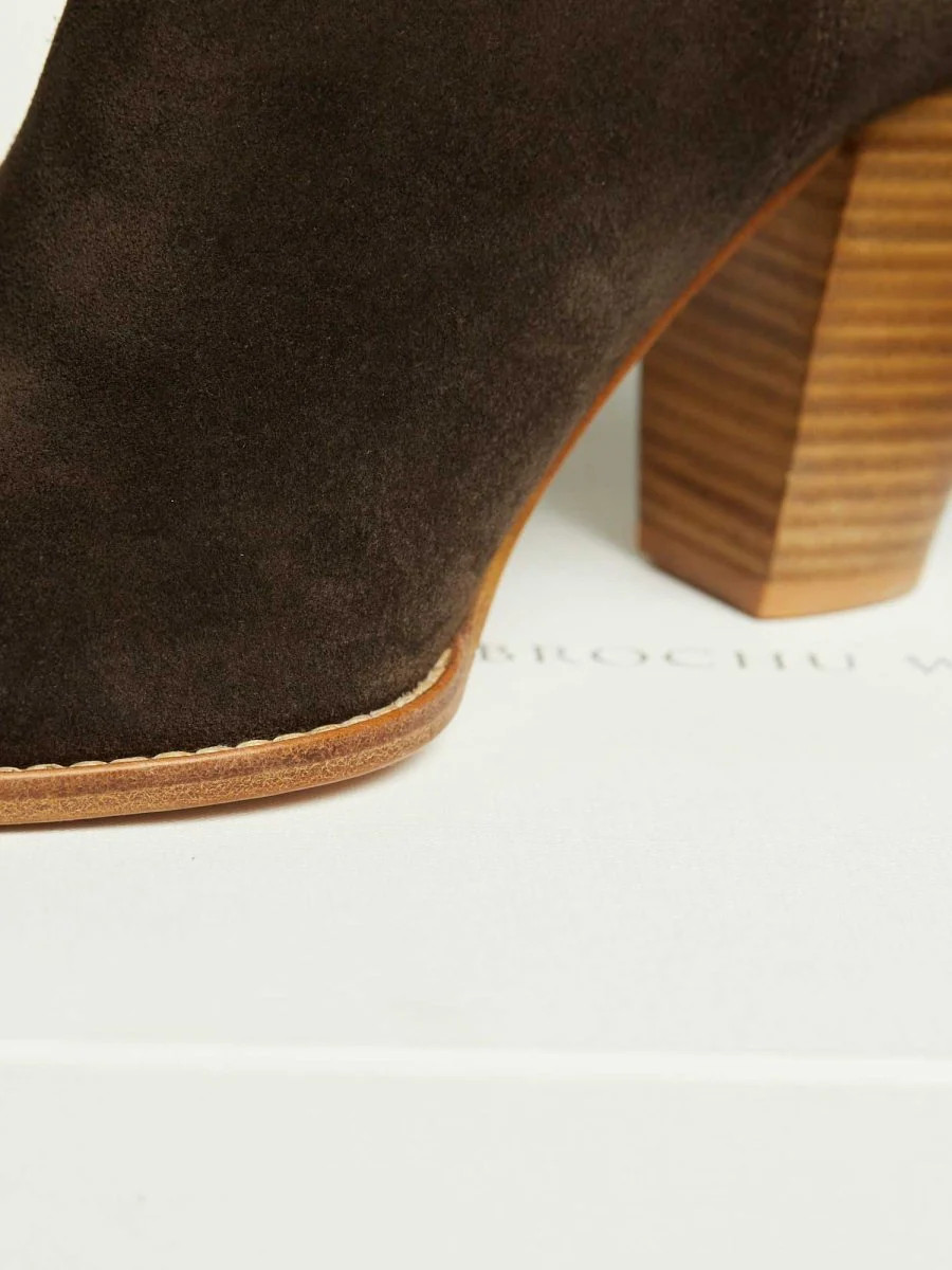 The Marfa Suede Ankle Boot - Whiskey | Brochu Walker | Brochu Walker
