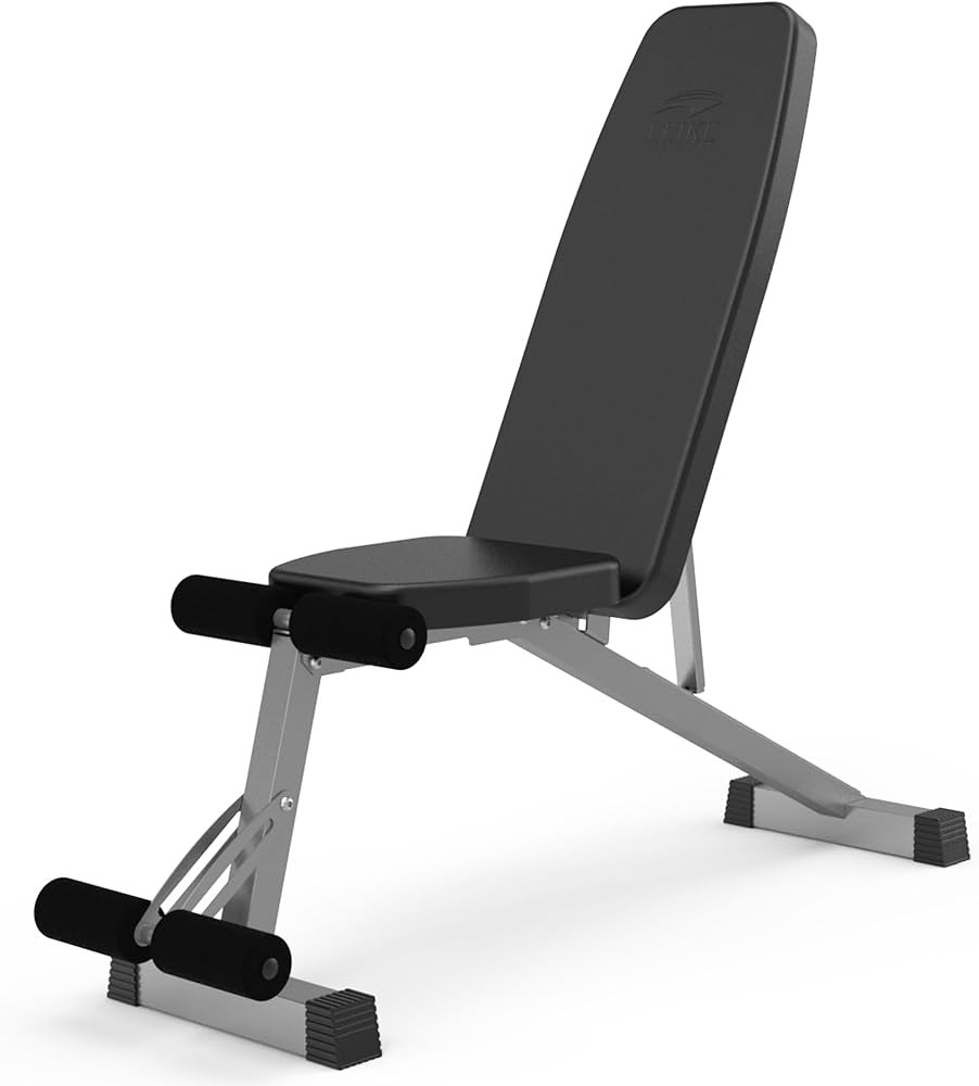 leikefitness Adjustable Weight Bench Foldable Workout Exercise Bench with Automatic Lock for Upri... | Amazon (US)
