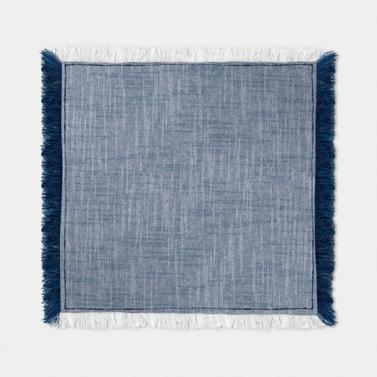 2pk Chambray Fringe Napkins - Threshold™ | Target