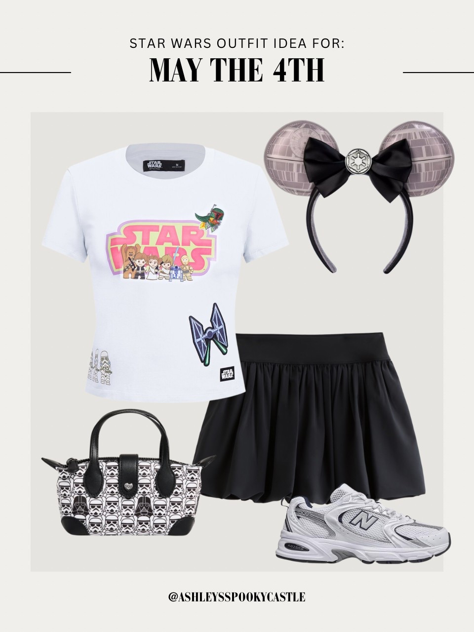 Star Wars outfit idea for May the 4th 

Disney World Outfit, Disneyland Outfit, Disney Parks Outfit, Magic Kingdom Outfit, Epcot Outfit, Hollywood Studios Outfit, Animal Kingdom, Disney Vacation, Disney Trip

#LTKSeasonal #LTKActive #LTKStyleTip