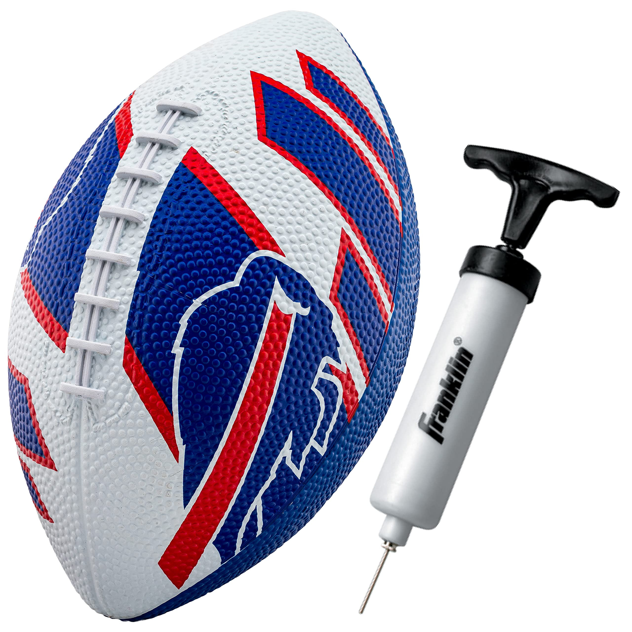 Franklin Sports NFL Team Footballs - Rubber Youth Mini 8.5" Balls - Junior Football + Air Pump - Official NFL Licensed | Amazon (US)