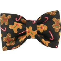 Gingerbread Bow Tie, Boy Collar Upgrade, Christmas Black Male Holiday | Etsy (US)