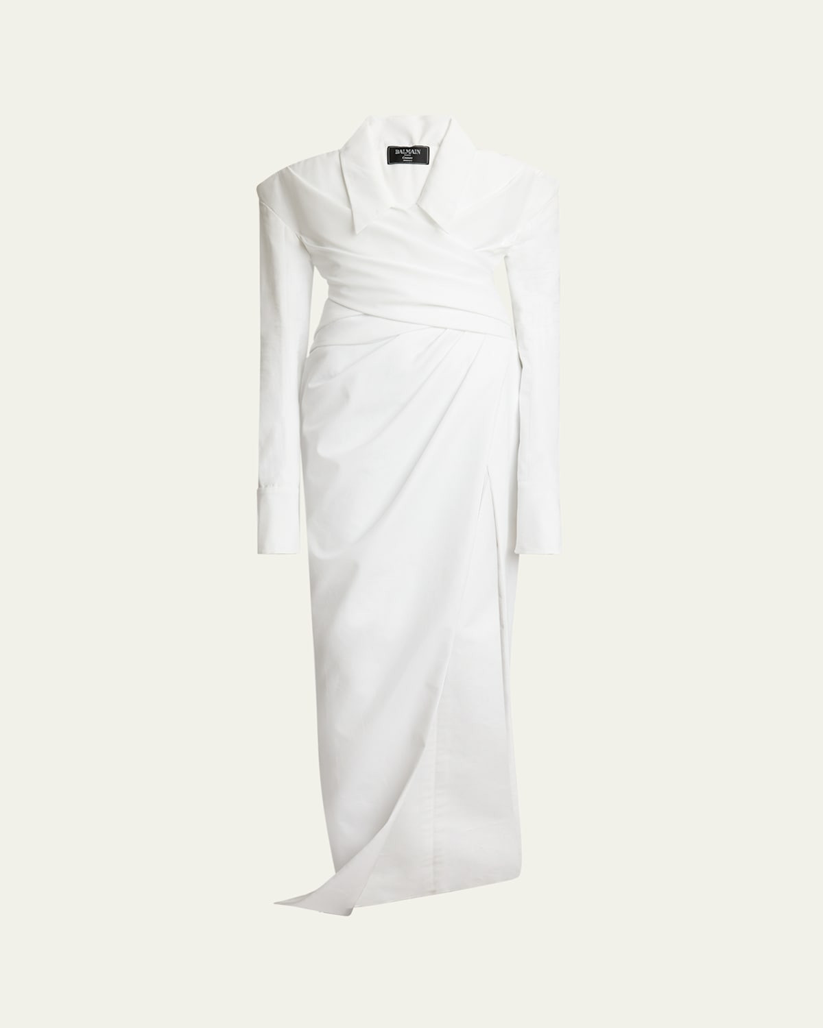 Strapless Illusion Shirt Gown | Bergdorf Goodman