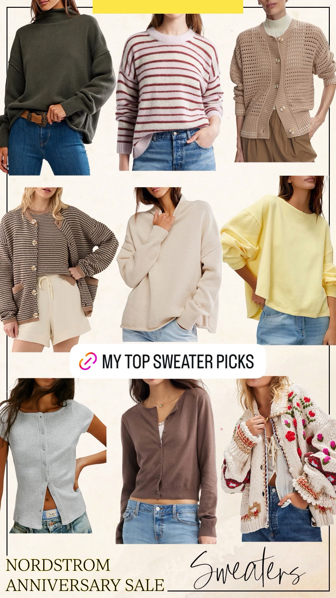 My top sweater picks from the Nordstrom Sale

NSale, fall sweater

#LTKSaleAlert
