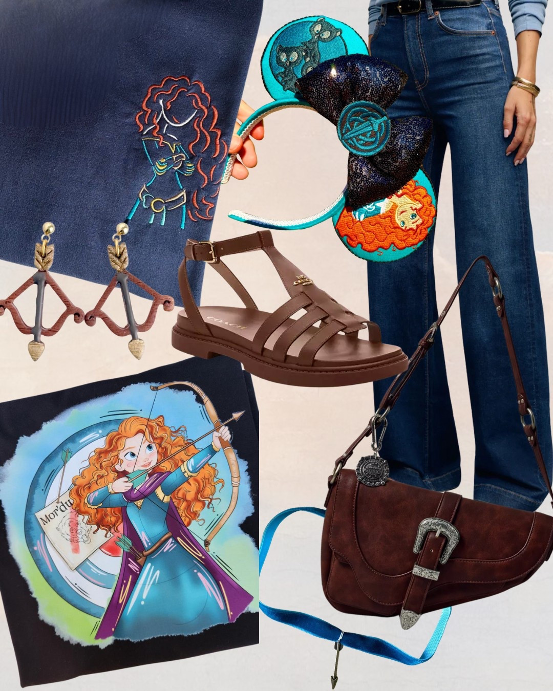 Inspired by Merida from “Brave” 🏹🐎