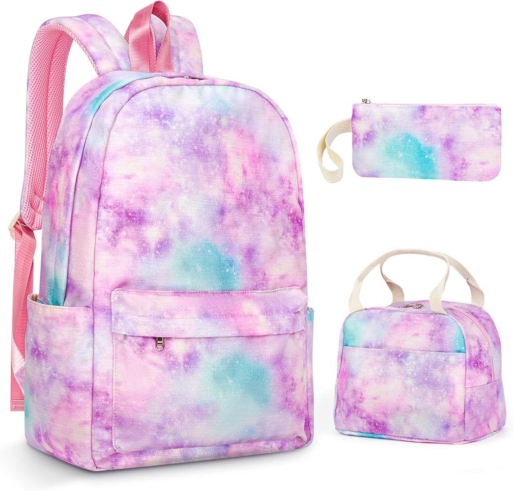 EAONE Kids Backpack for Girls and Boys, 3 in 1 Preschool School Bookbag Lightweight School Bags K... | Amazon (US)