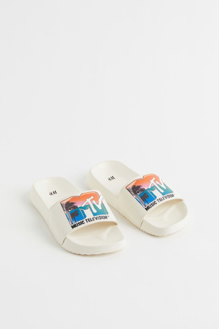 Printed Pool Shoes | H&M (US)