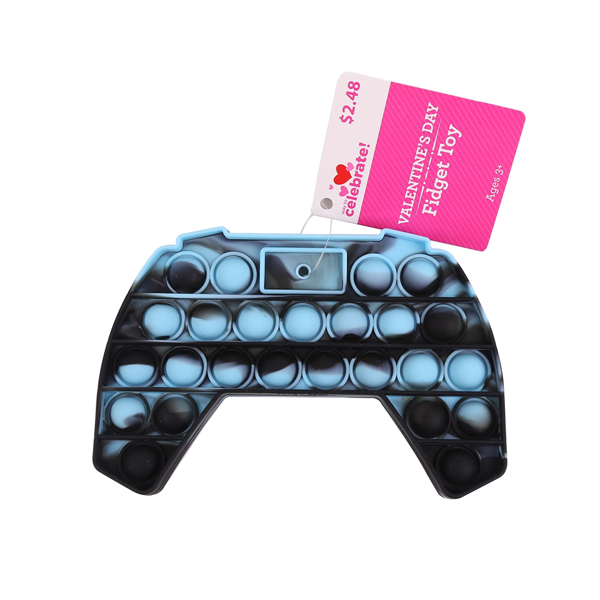 Way To Celebrate Valentine's Day Controller Pop Fidget Toy, Game Controller shape, Multi Colors, ... | Walmart (US)