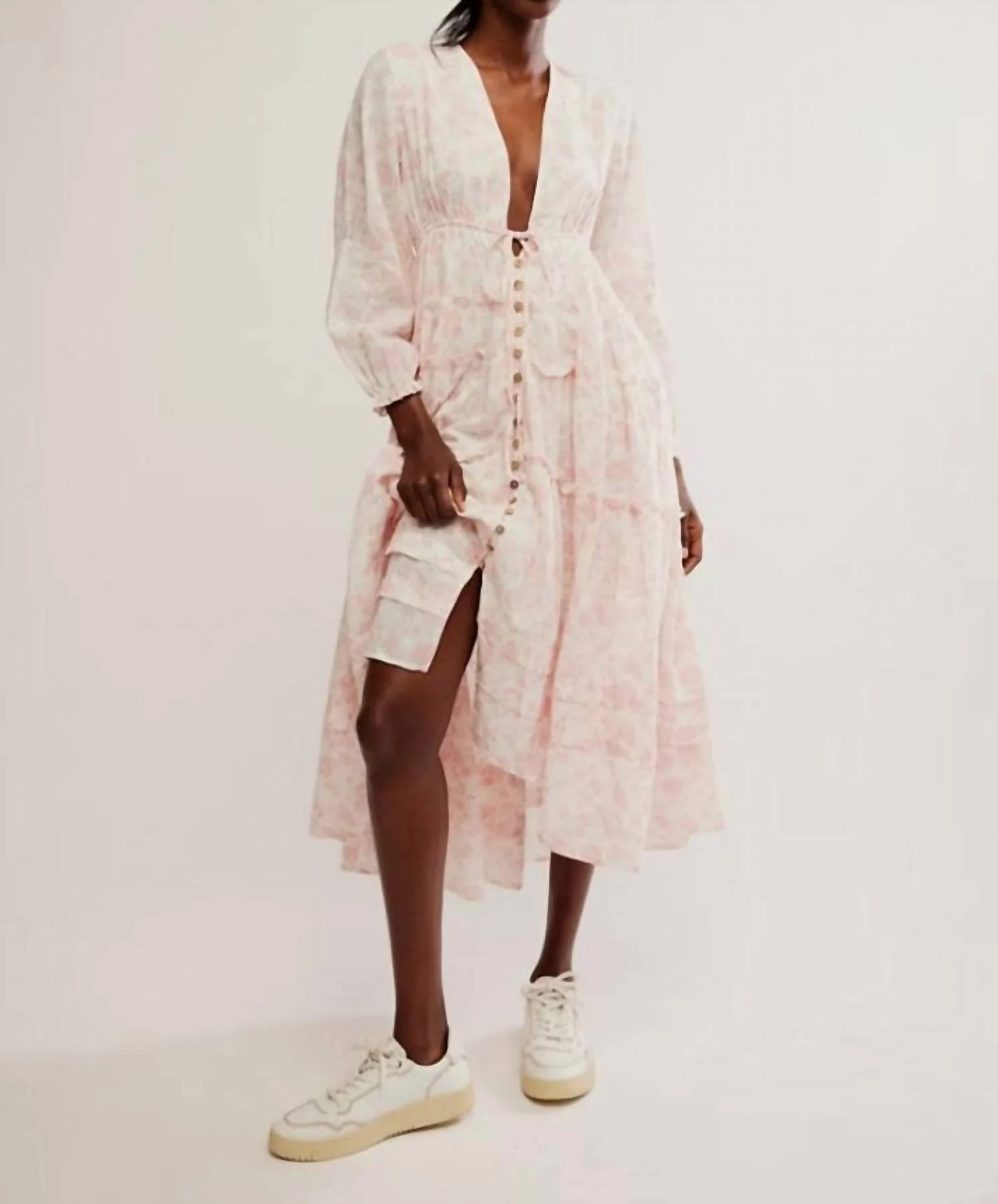 Pappiet Midi In Pink | Shop Simon