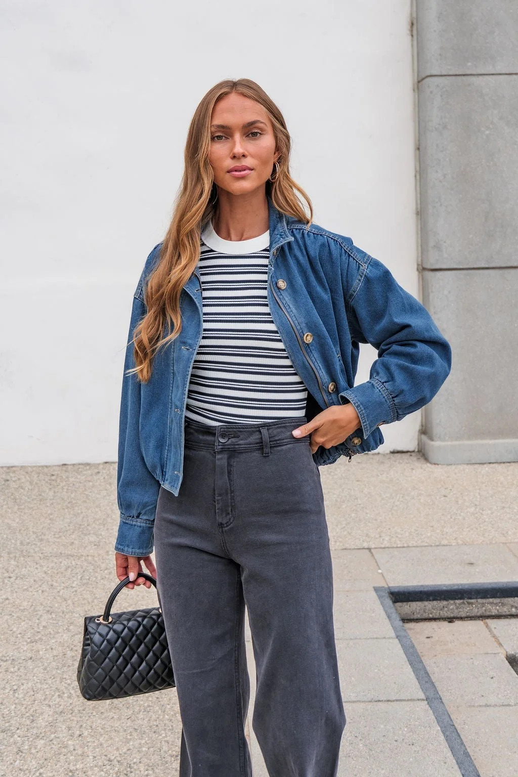Women's Dakota Denim Jacket - Light Wash | Magnolia Boutique