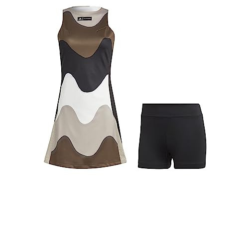 Adidas Womens Tennis Premium Dress Multicolor/Black X-Small | Amazon (US)