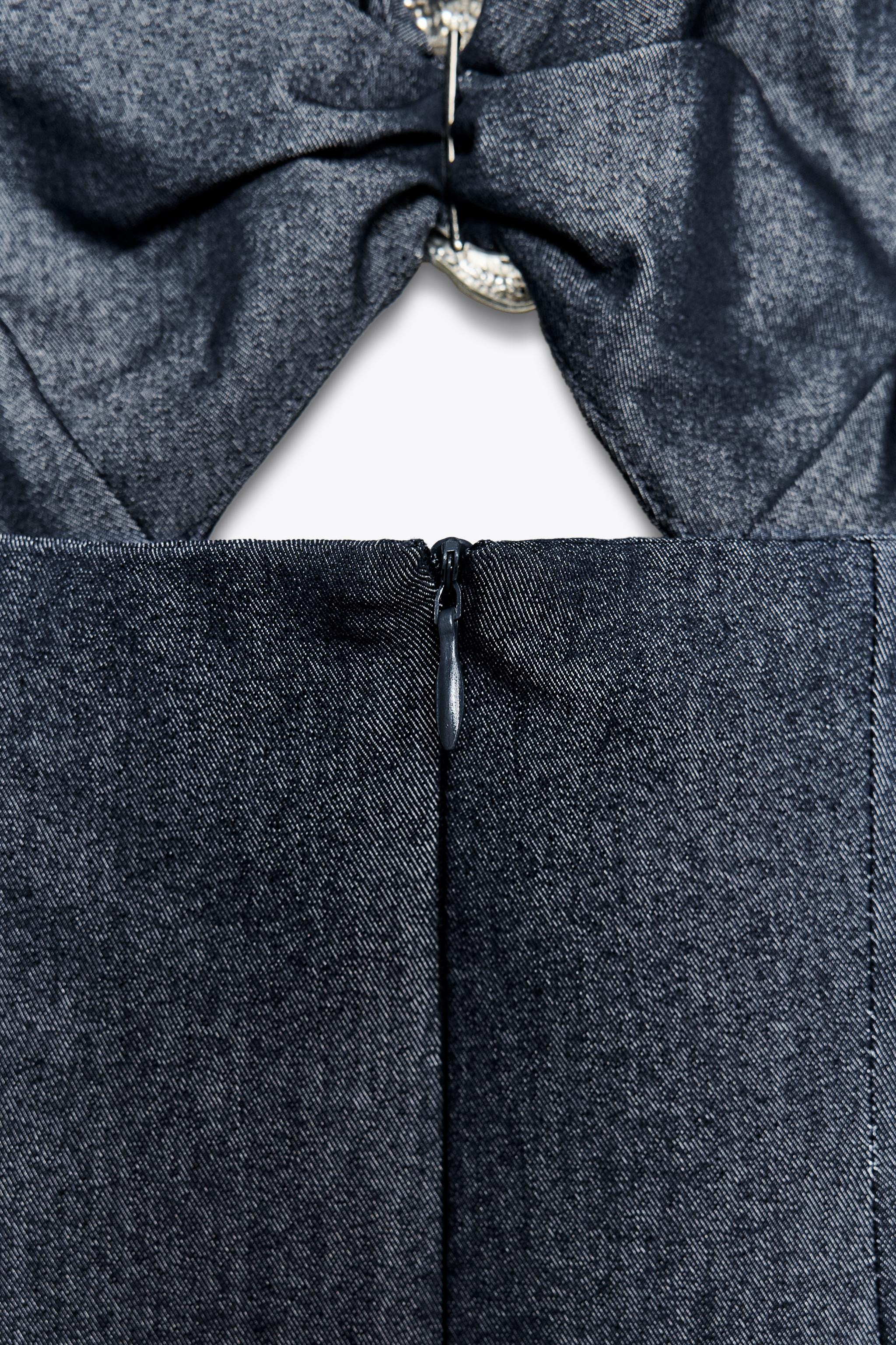 HALTER CUT OUT MIDI DRESS | Zara US