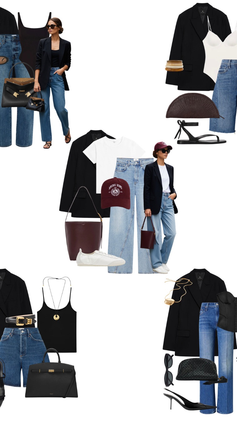 5 fall outfit ideas with a black blazer 〰️

Tags: elevated autumn outfit, weekend look, casual workwear, date night outfits, dinner with friends

#LTKjeans #LTKworkwear #LTKfall