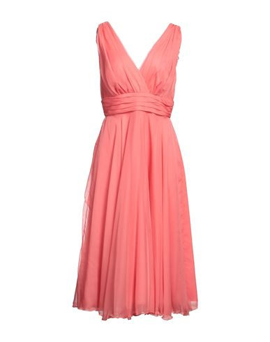 Atelier Legora Woman Midi dress Coral Size 10 Polyamide, Viscose | YOOX (US)