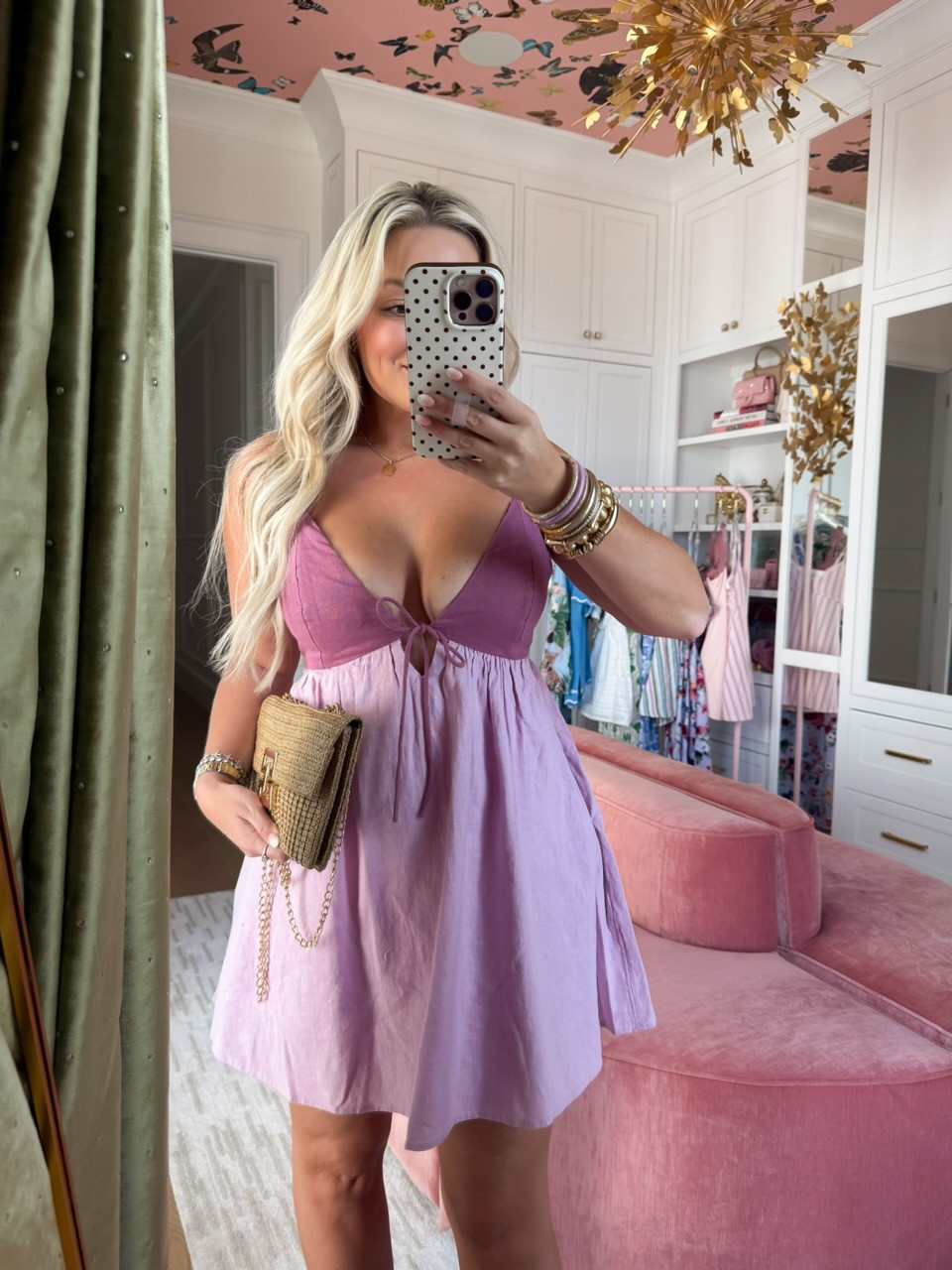 Spring mini dress. 25% off right now!

#LTKootd