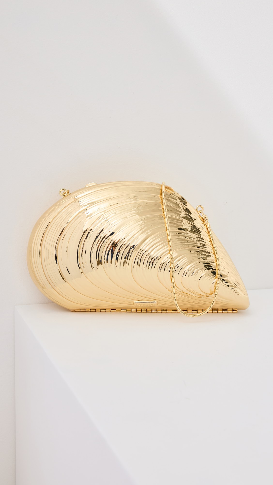 Bridget Metal Oyster Shell Clutch | Shopbop