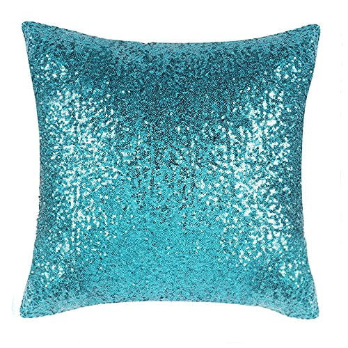 PONY DANCE Party Pillow Cases - Glitter Sequins Home Decor for Xmas Throw Pillow Cover Comfy Sati... | Walmart (US)