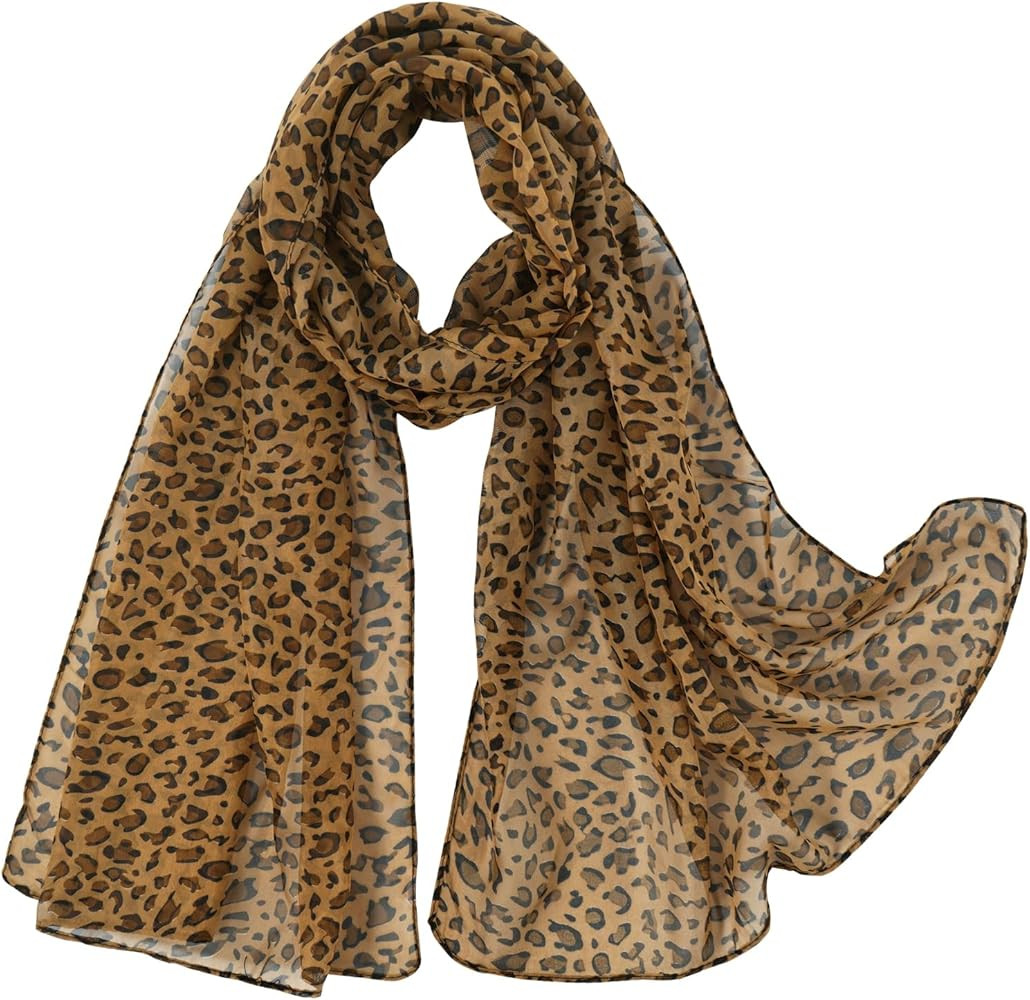 E-Clover Fashion Women's Scarf Chiffon Sheer Scarves for Women Lightweight | Amazon (US)