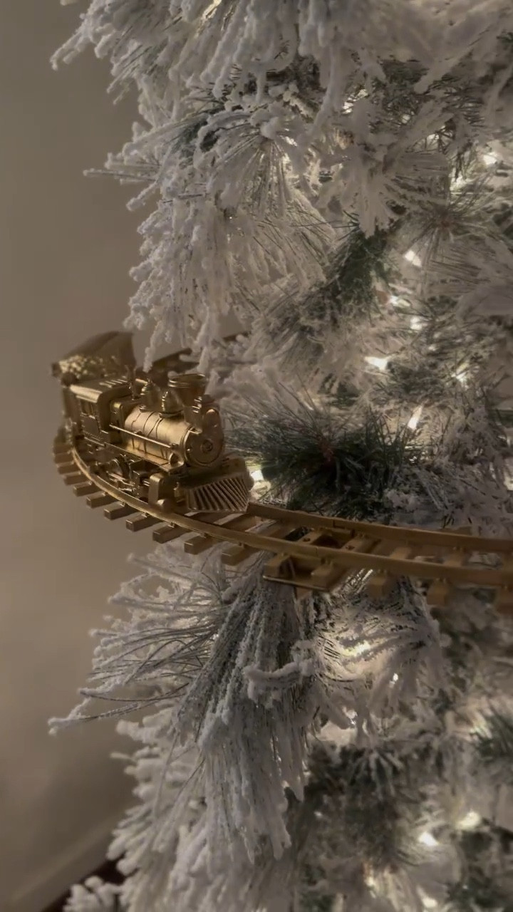 One can of gold spray paint changed everything! ✨

It’s November 1st so you know we’re getting Christmas ready! A little upgrade for a @walmart find we’ll use year after year.

This 9 ft battery-operated train set is made to run inside the Christmas tree, and it’s such a fun little surprise for under the lights. We gave ours a coat of soft gold spray paint to elevate the look of this $40 set and it instantly made it looks so expensive! 

Comment ‘TRAIN’ and I’ll send you the links to everything I used! 🚂 ✨

Christmas helper, Jay helped me click each track into place, and I swear the moment we turned it on felt like something out of a Hallmark movie. It’s the tiniest detail, but honestly one of my favorite parts of the tree this year.

XOXO, 
Glover Girls 💋 

#TheGloverGirls #ChristmasTreeTrain #WalmartHolidayFinds #CozySeason #GloverGirlChristmas #MomAndDaughterTraditions #HolidayDecorDIY #xoxoglovergirls