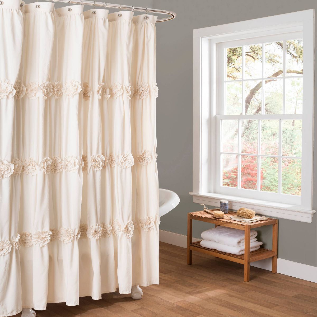 Darla Texture Shower Curtain - Lush Décor | Target