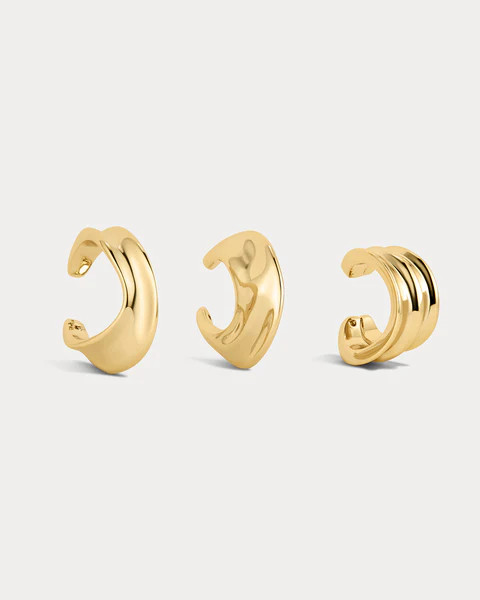 The Mercury Disc Ear Cuff Set | Luv Aj Inc.