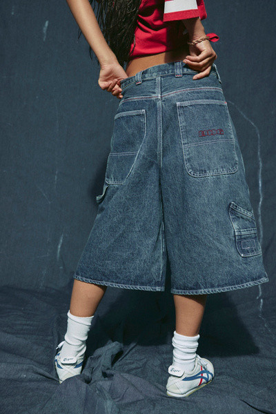 BDG Astrid Longline Denim Jort | Urban Outfitters (US and RoW)