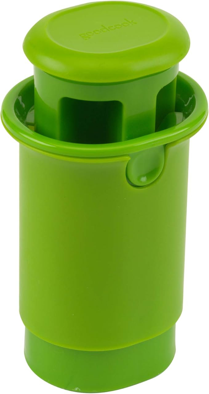 GoodCook Everyday Fruit and Veggie Divider with Stainless Steel Blades, Green 2.50 x 2.25 x 4.30 | Amazon (US)