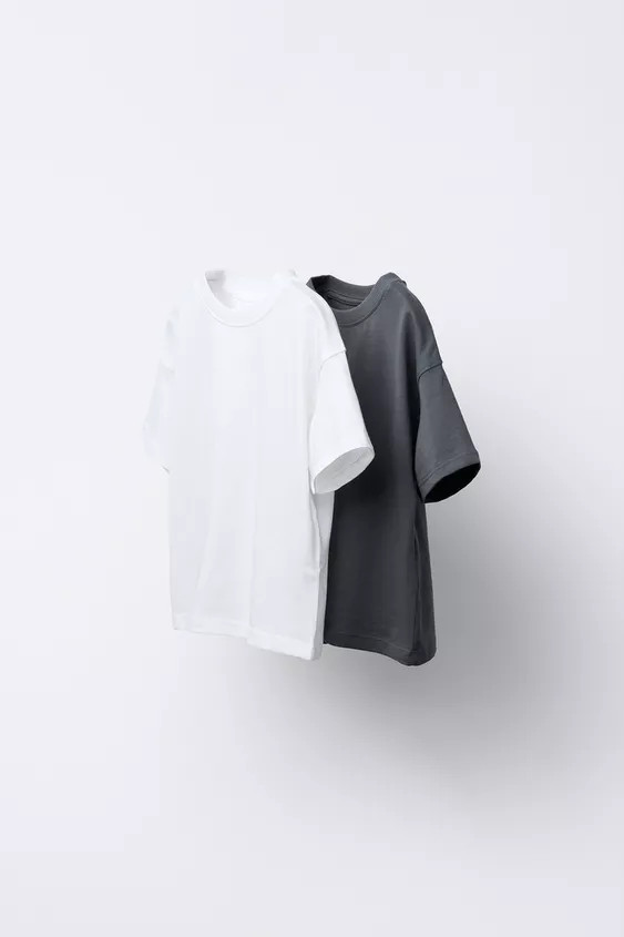 TWO-PACK OF PLAIN T-SHIRT | Zara US