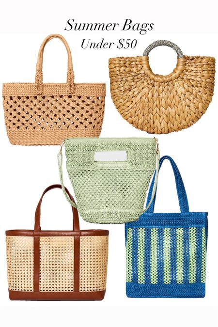 Summer handbags under $50 

#LTKitbag #LTKSeasonal #LTKfindsunder50