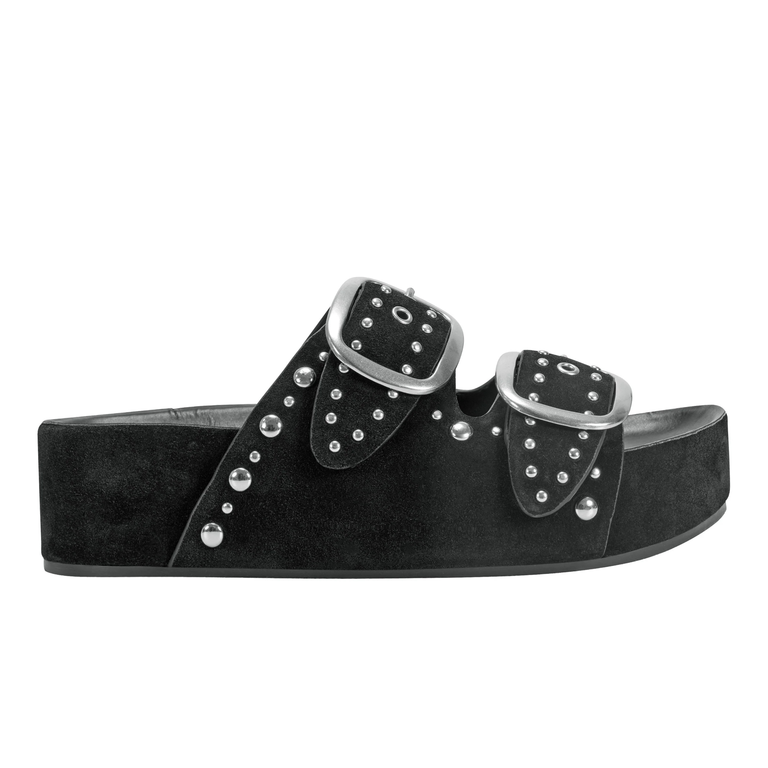 Sayge Footbed Studded Sandal | Marc Fisher