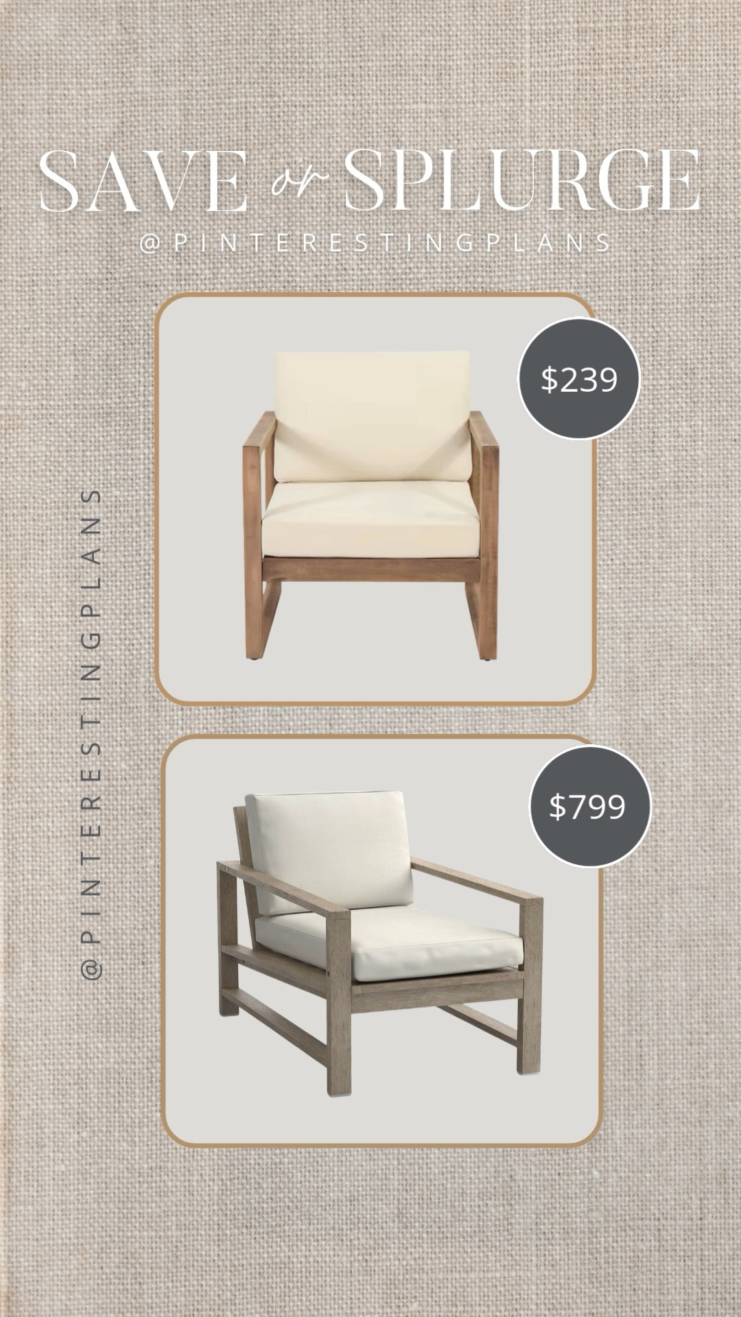 It’s patio season! I found a great save option for this splurge. You can buy as a pair or a single chair.

#LTKHome #LTKSeasonal