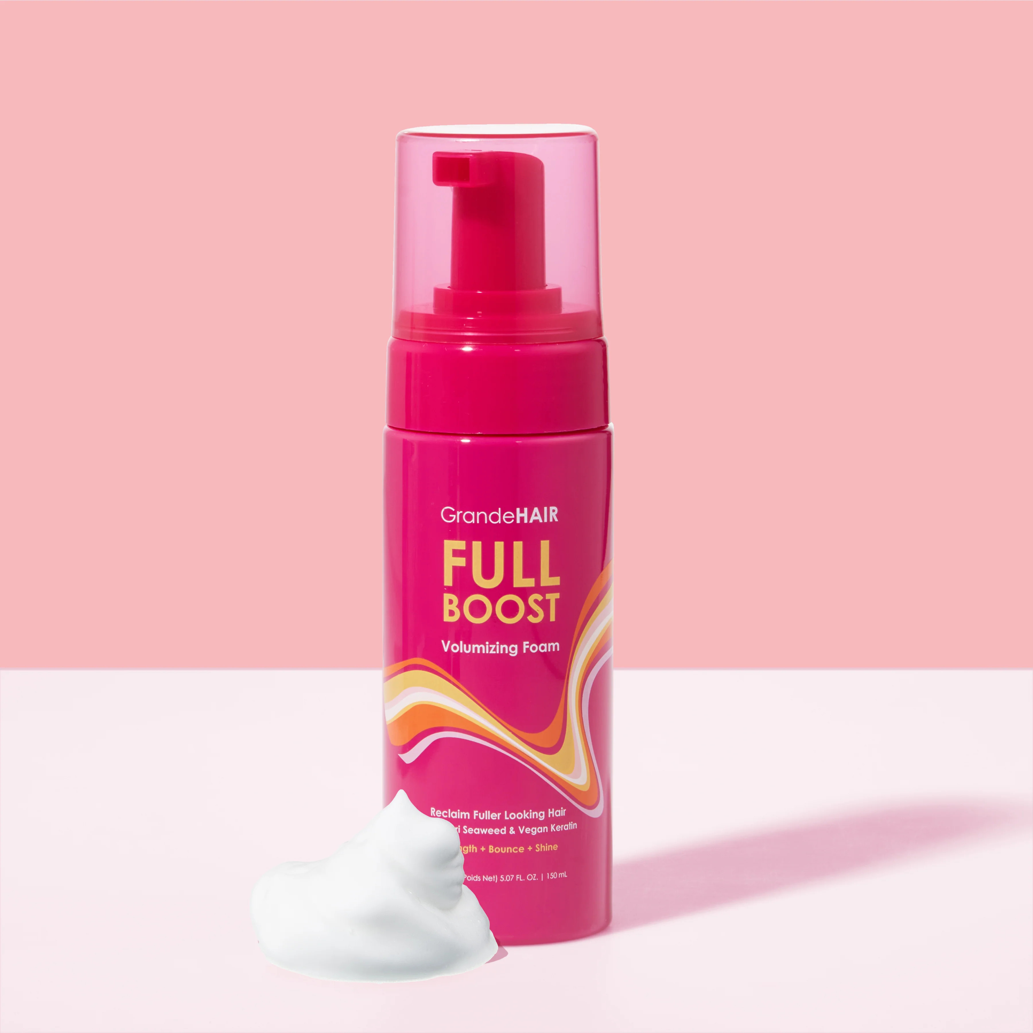 GrandeHAIR Full Boost Volumizing Foam | Grande Cosmetics, LLC