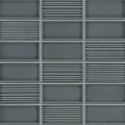 Nagara™ 11" x 11" Ceramic Grid Mosaic Tile | Wayfair North America