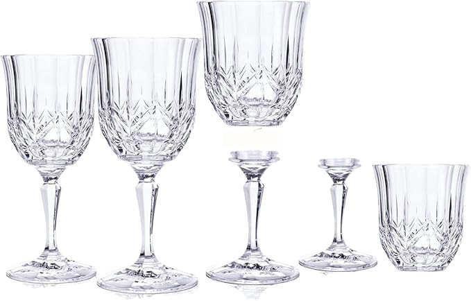 Wine glasses with Twist off Stem for Tumblers (Set of 4) BPA Free Acrylic | Amazon (US)