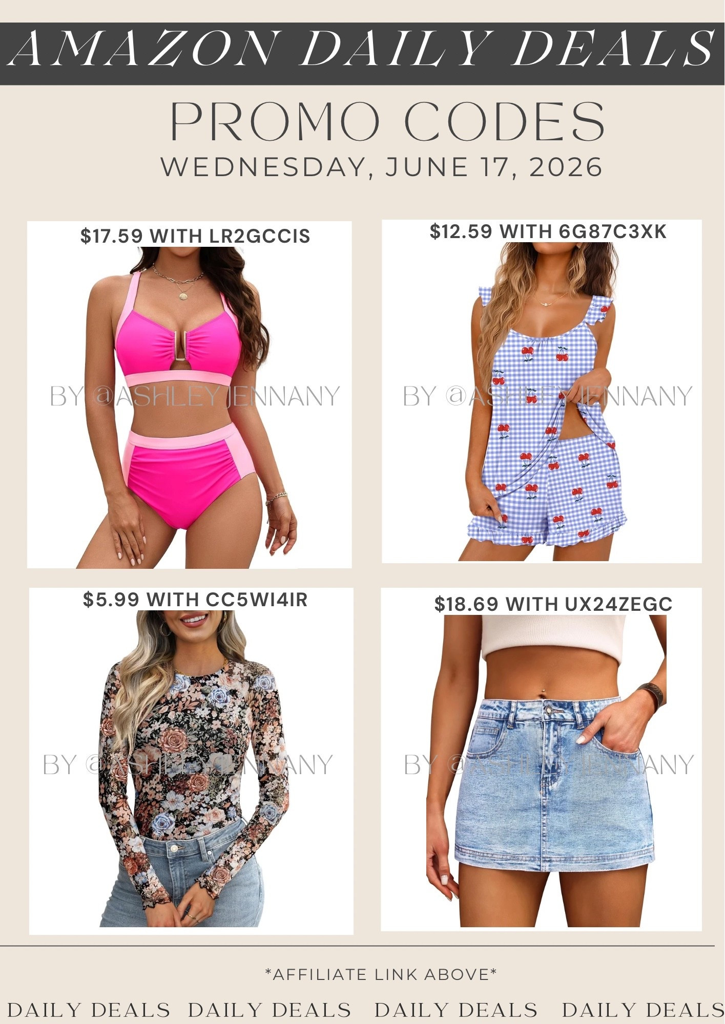 Amazon deals

#LTKSaleAlert #LTKMidsize #LTKootd