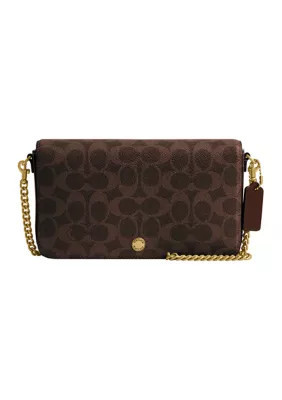 COACH Coated Canvas Signature Mila Crossbody Bag | Belk