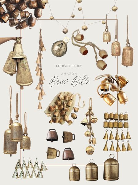 Brass Christmas bells!! 

Bells, Christmas decor, holiday decor, brass bells, jingle bells, bell cluster, amazon finds, affordable find 

#LTKHoliday #LTKunder50 #LTKhome
