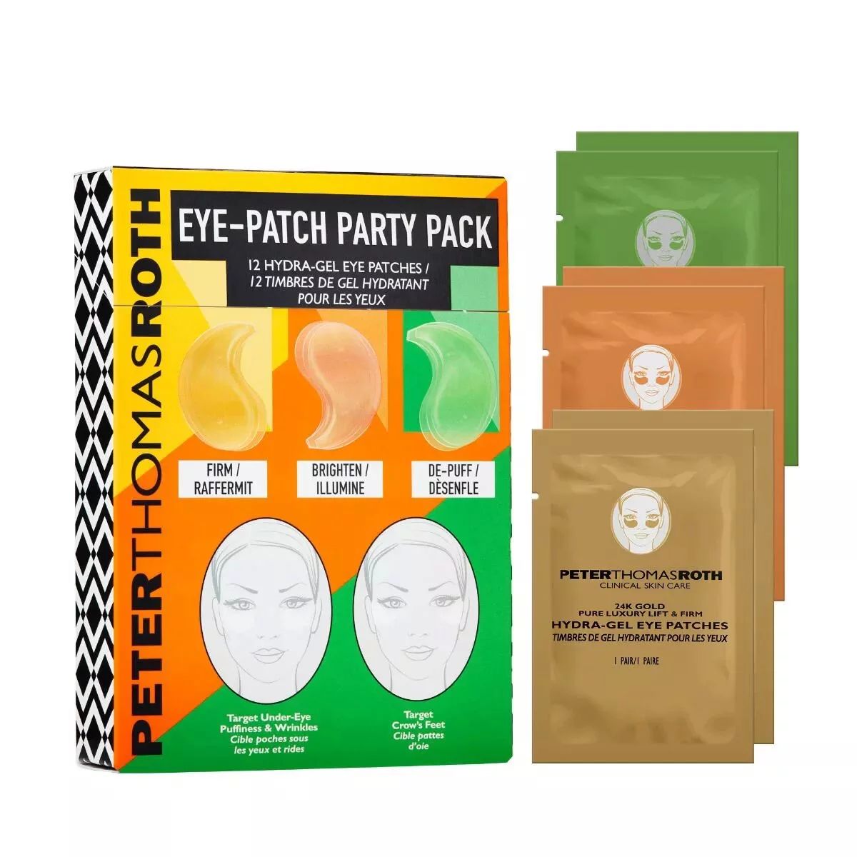 Peter Thomas Roth Eye-Patch Party Pack - Walmart.com | Walmart (US)