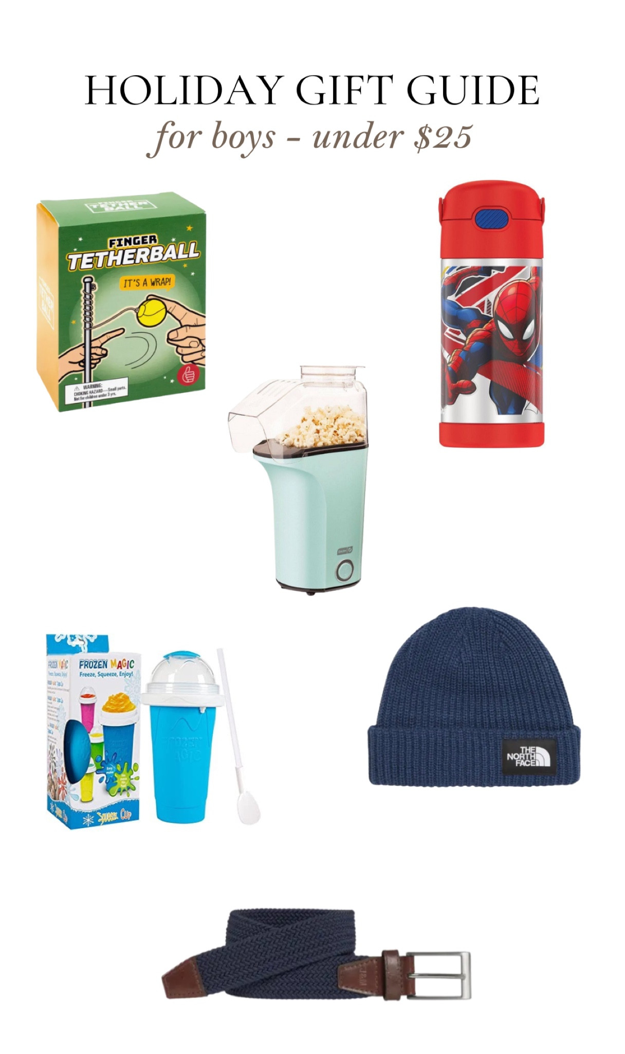 Gift guide - for boys under $25 
