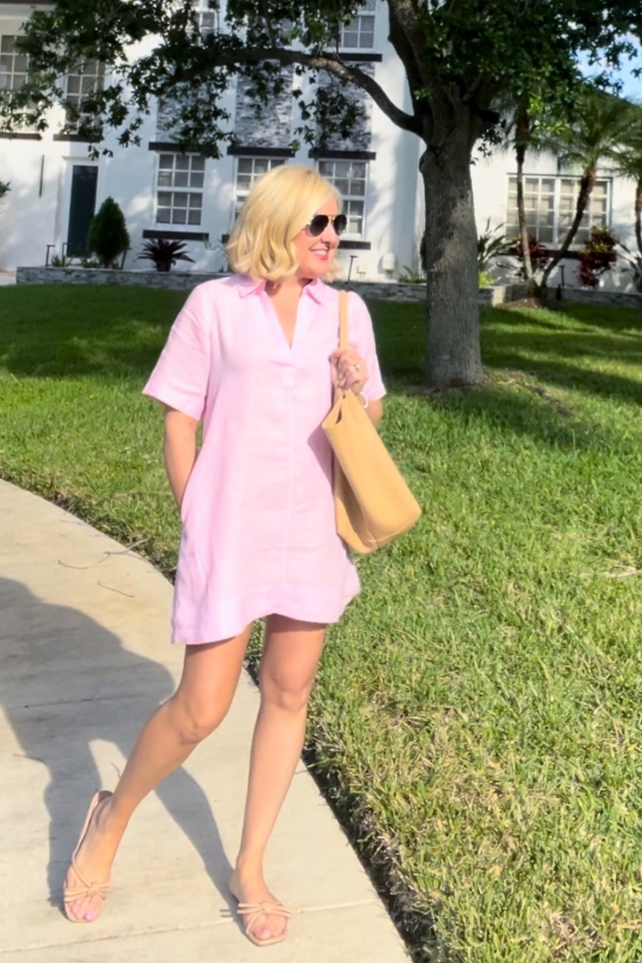 Currently in my dress era. This pink linen mini is perfection💗I already ordered 2 more colors. 


#LTKstyletip #LTKover40 #LTKtravel