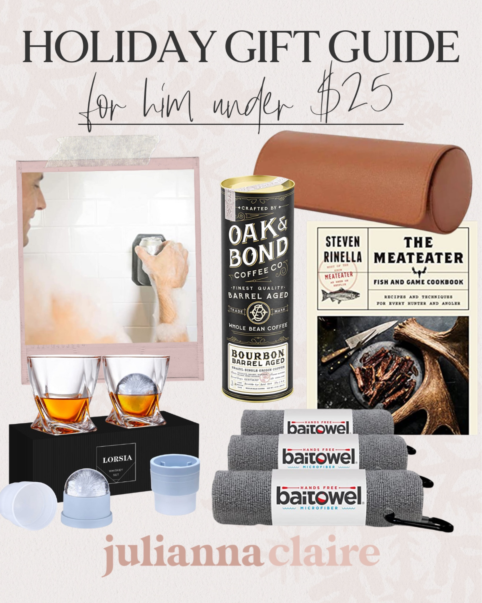 Holiday Gift Guide - Gifts For Him Under $25 ✨

holiday gift guide // holiday gifts // gifts for him // gift ideas for him // christmas gifts for her // christmas gift guide // affordable gift guide

#LTKHoliday #LTKunder50 #LTKmens