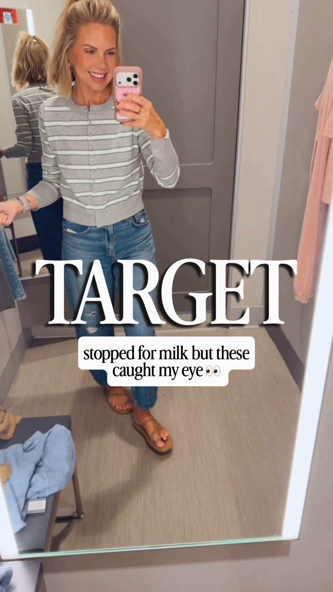 Some cute new finds from @Target 
Small in tops and bottoms
Size 4 in jeans

#LTKootd #LTKOver40 #LTKSaleAlert